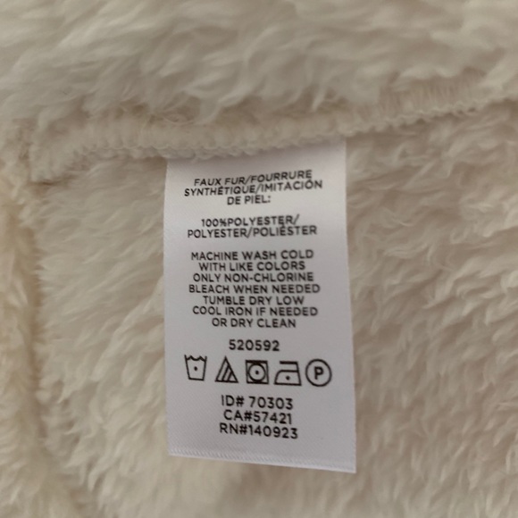 ❤️HP❤️ LOFT Fleece Shawl Collar Jacket - Picture 8 of 8